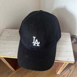 MLB Los Angeles Dodgers Black Classic Logo Baseball Cap